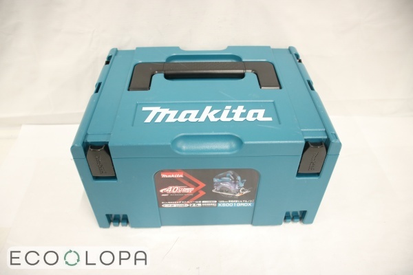 Makita-マキタ125mm-充電式防じんマルノコ-40Vmax2.5Ah-バッテリ本・充電器・ケース付-KS001GRDX-1