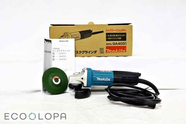 マキタ-ディスクグラインダー-GA4031