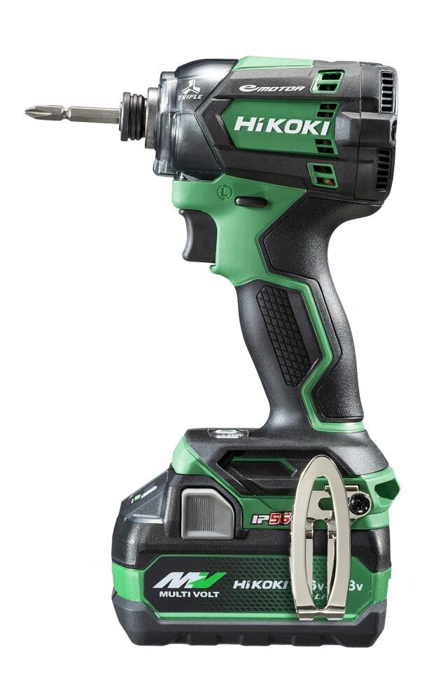 HiKOKI ハイコーキ 18V 充電式 インパクトドライバー アグレッシブグリーン WH18DC(2XPZ)