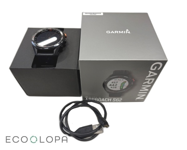 GARMIN ガーミン Approach アプローチ S62 Black GPS ゴルフウォッチ