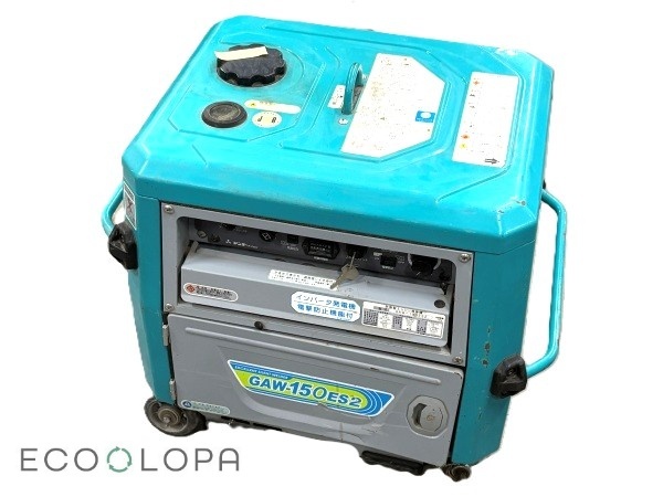 Denyo デンヨー インバータエンジン溶接機 発電機兼用 防音型 ガソリン GAW-150ES2